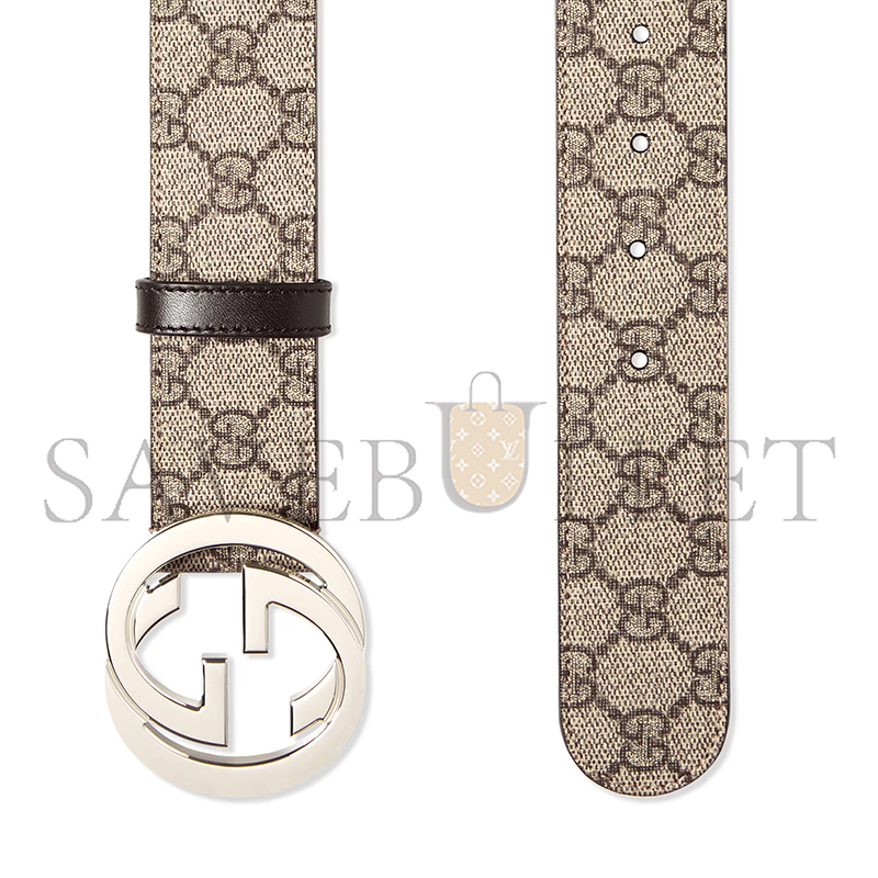 GUCCI BELT WITH INTERLOCKING G BUCKLE 411924